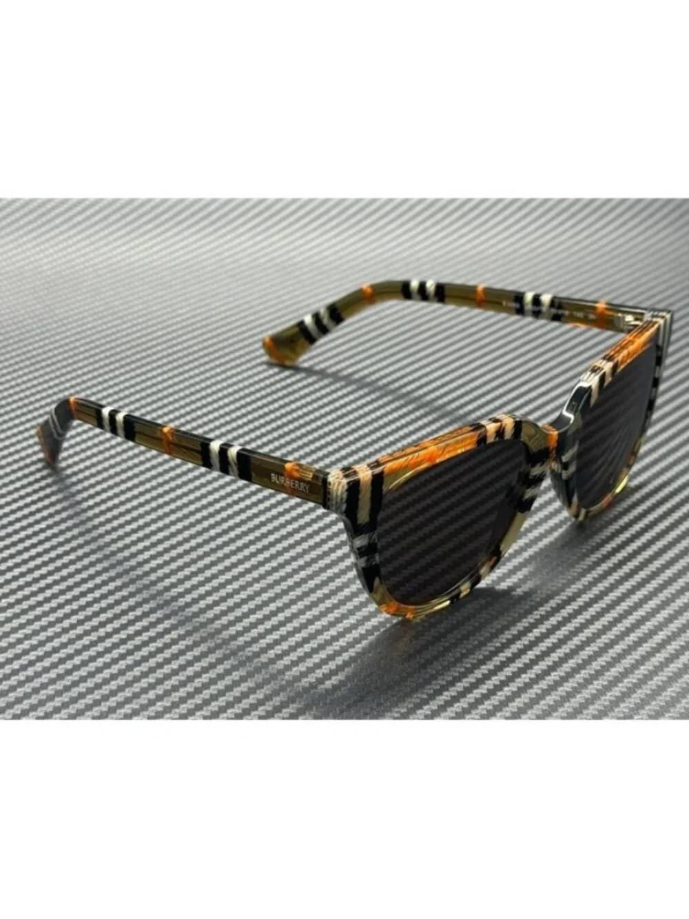 New Burberry Women Check Sand Sunglasses -18-140
